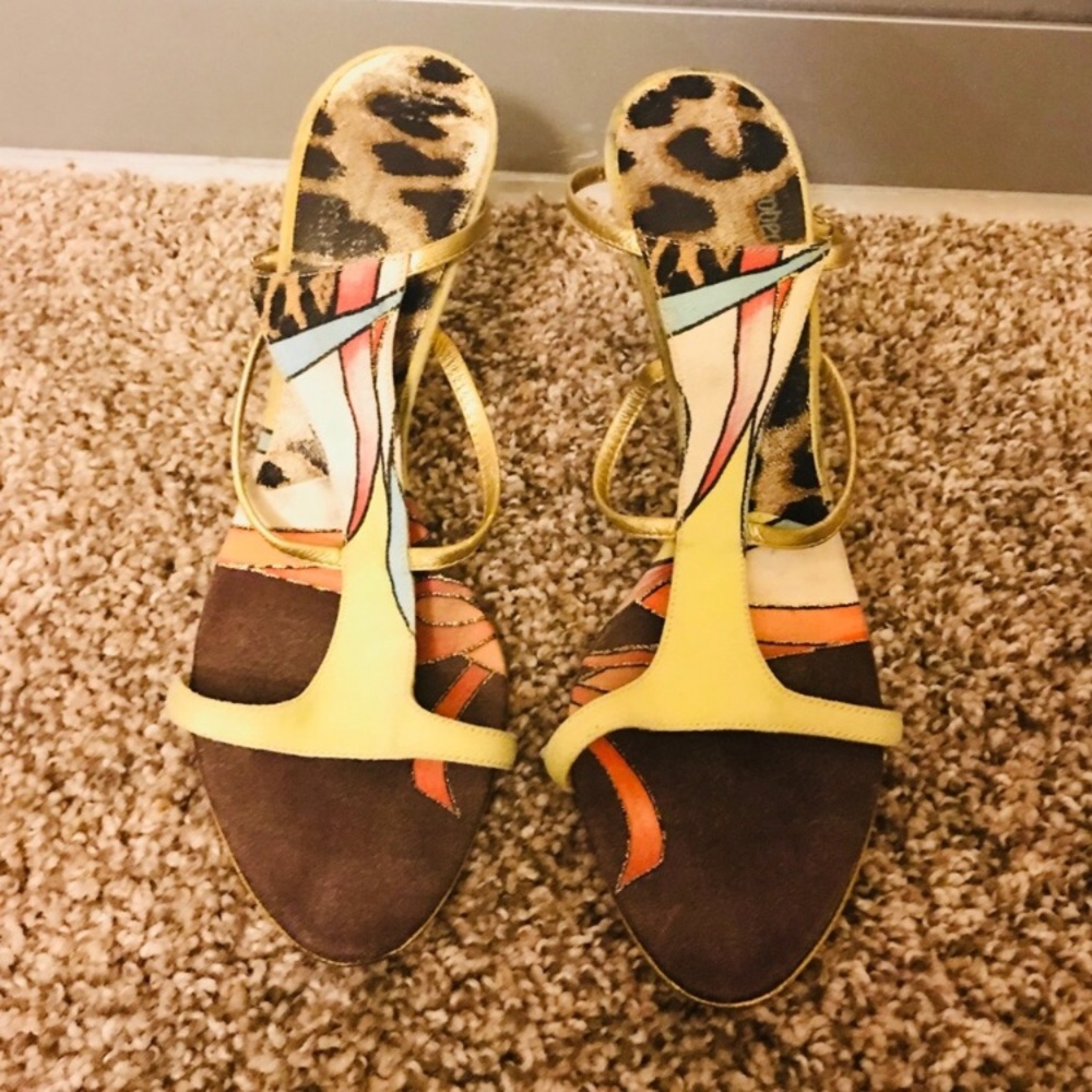 Roberto Cavalli Sandals Size 37.5